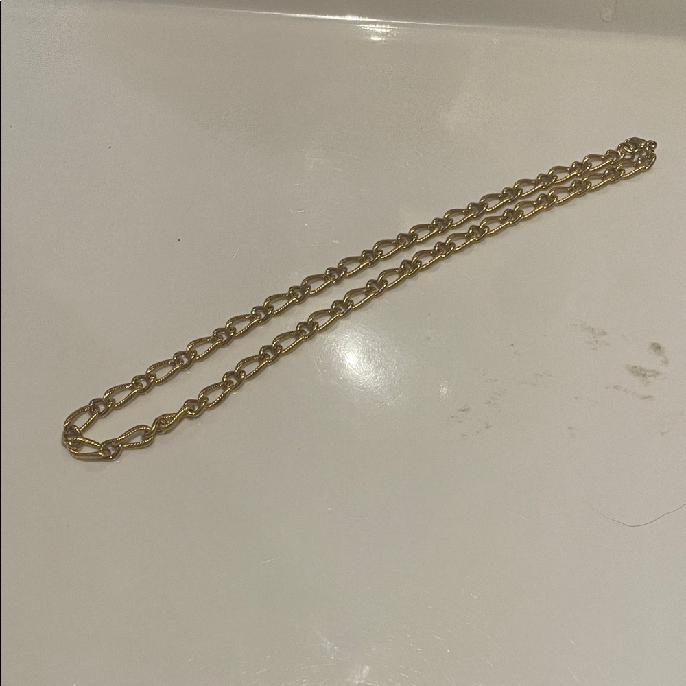 Stainless steel Gold Link Chain- men’s